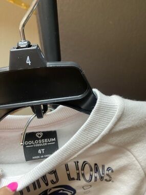 Colosseum White Toddler 4T Graphic Crewneck Tee